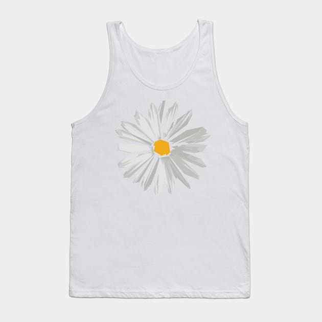 Daisy flower love minimal Tank Top by carolsalazar